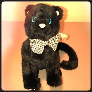 Gymboree plush cat purse